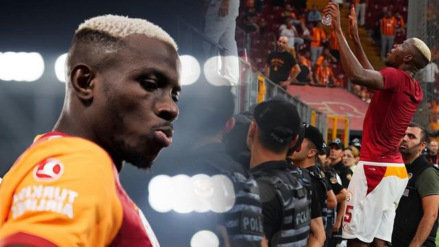 Osimhen'den Sürpriz Hareket: Tribünlere Koştu ve Taraftarlarla Buluştu
