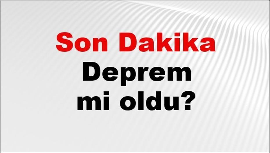 02 Ekim 2026 Güncel Deprem Bilgileri ve Son Durumlar