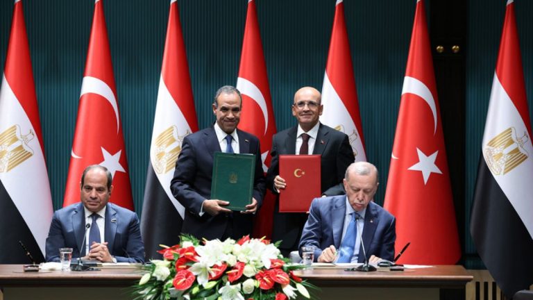 Cumhurbaşkanı Erdoğan'la görüşen Sisi: 'İnsani krizlerde Türkiye ile iş birliği yapma kararı aldık'