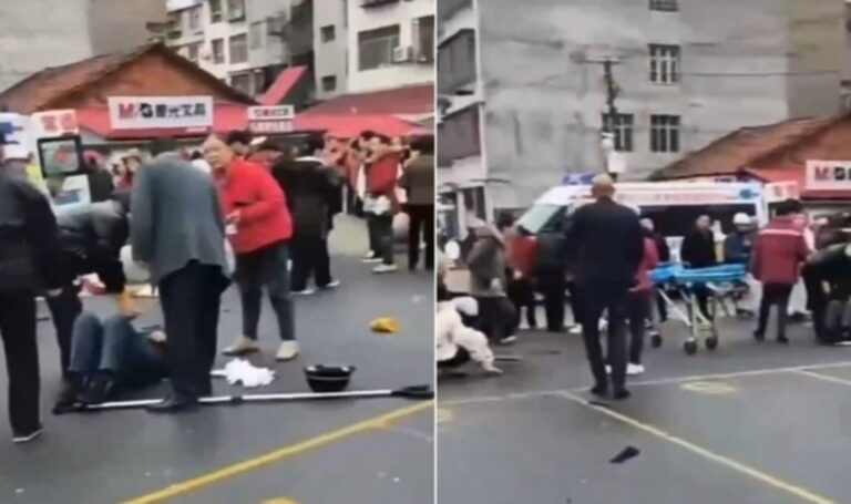 Çin’de bir araç okulun önünde kalabalığa çarptı – Son Dakika Dünya Haberleri