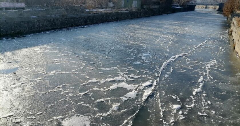 Kars Çayı buzla kaplandı – Son dakika haberleri