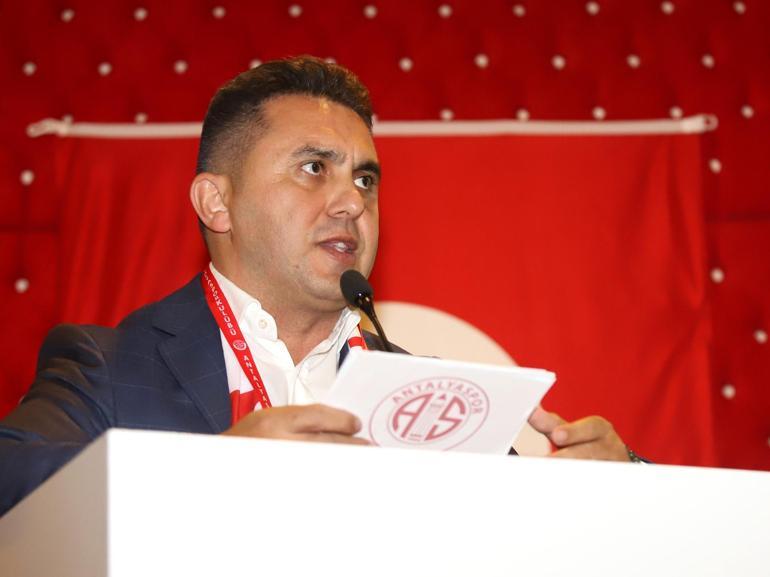 Mustafa Ergün Antalyaspor'un başkanlığına seçildi