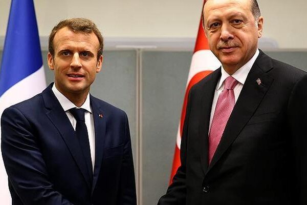 Başkan Erdoğan, Fransız Cumhurbaşkanı Macron ile tanıştı