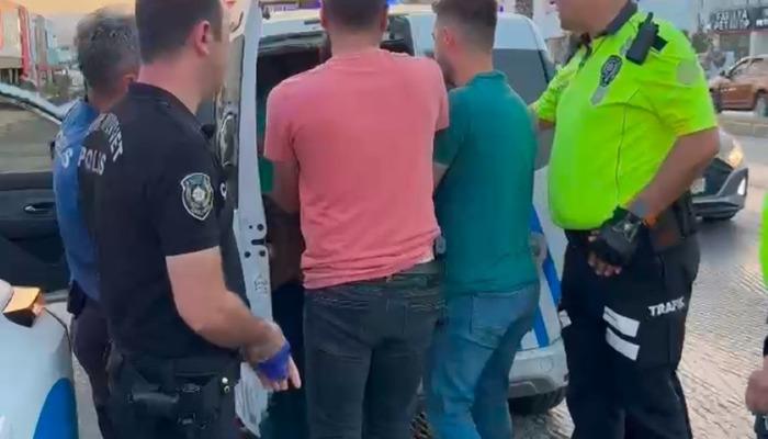 Bodrum'da makası ve arkadaşları polise saldırdı; 3 Gözaltı