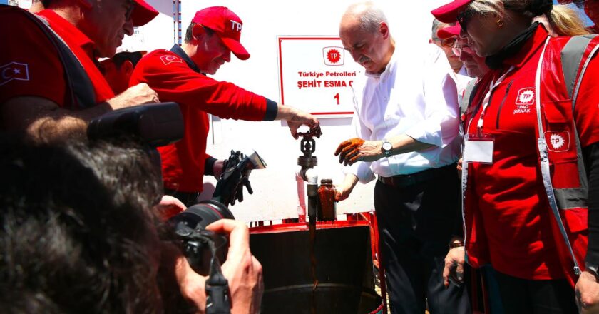 Ulusal Meclis Başkanı Kurtulmaş, Gabar Dağı'ndaki petrol akışına baktı.