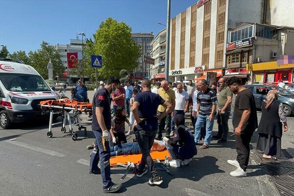 Çorlu'da trafik kazası: 1 yaralı
