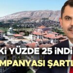 TOKI 2025 Uygulamanın İndirim Kampanyası | % 25 indirim kampanyası başlayacak, kim başvurabilir, koşullar nelerdir? Bakan kurumu duyurdu! İşte Toki indirim kampanyasından yararlanacaklar!
