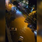 Attaki sağanak yağıştan sonra, yollar ve yollar göle döndü