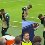 Rams Park'ta Muhammed Salah'ın zor anları! Isınması için bir kenara bıraktığı anda, dayanamadı ve banka gitti –