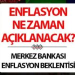 Enflasyon Beklentisi Ekim 2025 | TÜİK enflasyon oranları ne zaman ve saat kaçta açıklanacak? Yıl sonu enflasyon tahmini nedir? Merkez Bankası'nın enflasyon tahmini açıklandı!