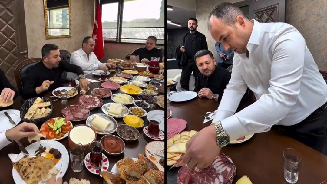 Kahvaltı sosyal medyada trend! Nevşehir Belediye Başkanı Rasim Arı tepkilerin hedefi oldu 2