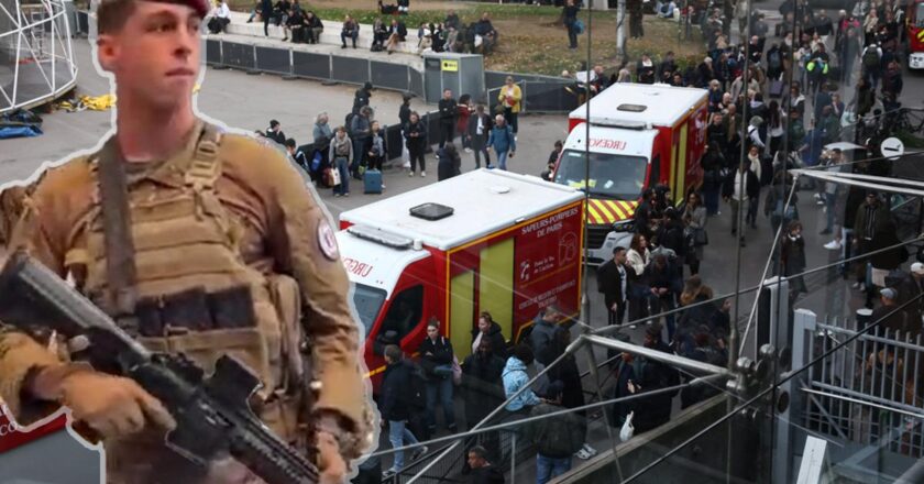 Paris'te alarm: Bıçaklı saldırgan vurularak tren istasyonunda durduruldu! Savcılıktan 'terör' açıklaması