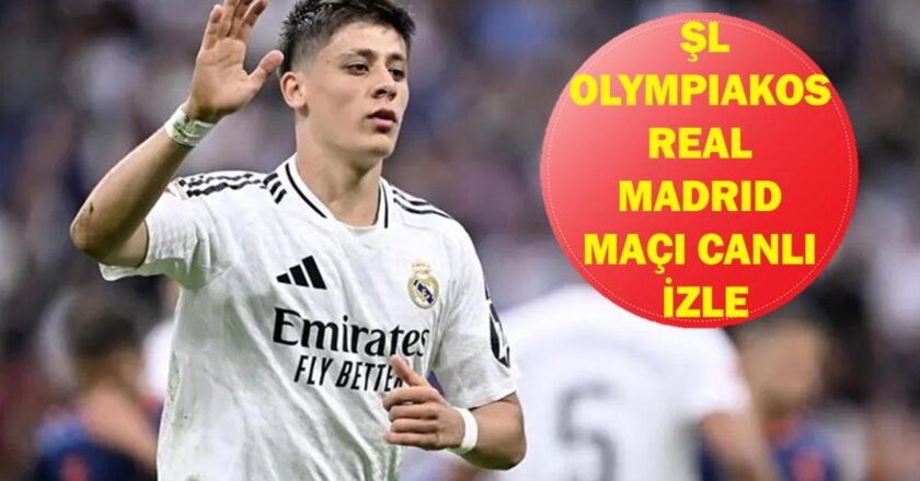 Olympiakos Real Madrid maçı hangi kanalda ve saat kaçta? Arda Güler ilk 11'de mi?